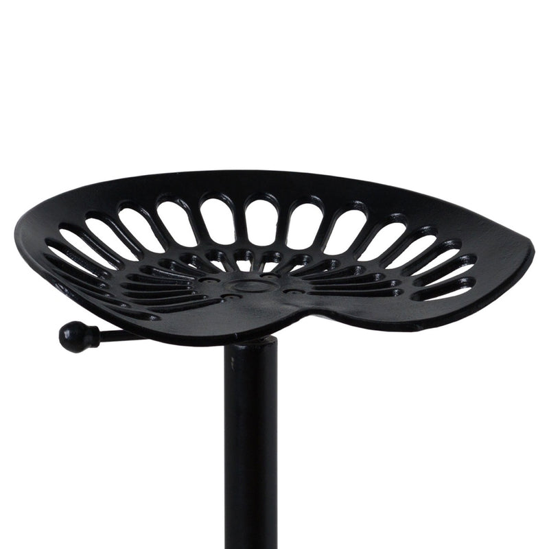 Tomine Adjustable Tractor Black Seat by Lavishway | Bar Stools-51245