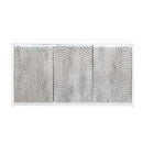 Torino 3 Doors White High Gloss Sideboard by Lavishway | Sideboards-23633