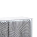 Torino 3 Doors White High Gloss Sideboard by Lavishway | Sideboards-23635