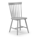 Torino Retro Curved Back Wooden Dining Chair by Lavishway | Dining Chairs-60698