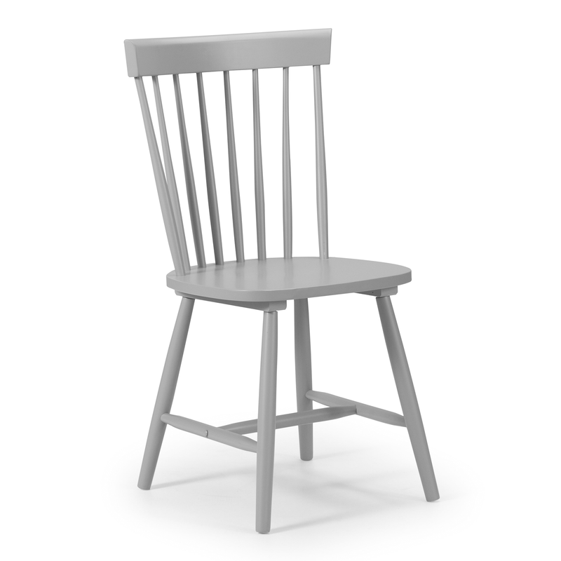 Torino Retro Curved Back Wooden Dining Chair by Lavishway | Dining Chairs-60698