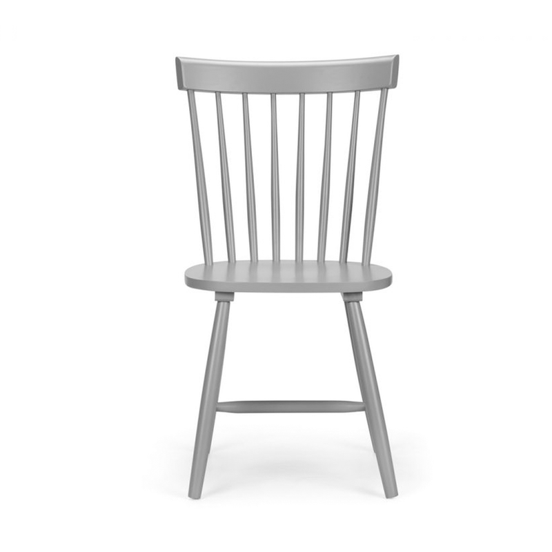 Torino Retro Curved Back Wooden Dining Chair by Lavishway | Dining Chairs-60700