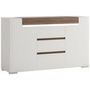 Toronto Oak 2 Door Combi Modern Sideboard by Lavishway | Sideboards-44535