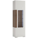 Toronto Glazed Tall Narrow Display Cabinet by Lavishway | Display Cabinets-44550