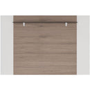 Toronto White High Gloss Rear Wall Fitting by Lavishway | Book Shelves and Cabinets-44502