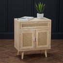 Toulouse Light Oak Finish 2 Doors Sideboard by Lavishway | Sideboards-28353