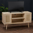 Toulouse Light Oak Finish TV Unit by Lavishway | TV Units Cabinets-28349