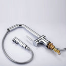 Mid Curved Pull Out Kitchen Sink Tap by Lavishway | Kitchen Faucets-48758