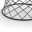 Trevi White Marble Top Coffee Table by Lavishway | Coffee Tables-60674