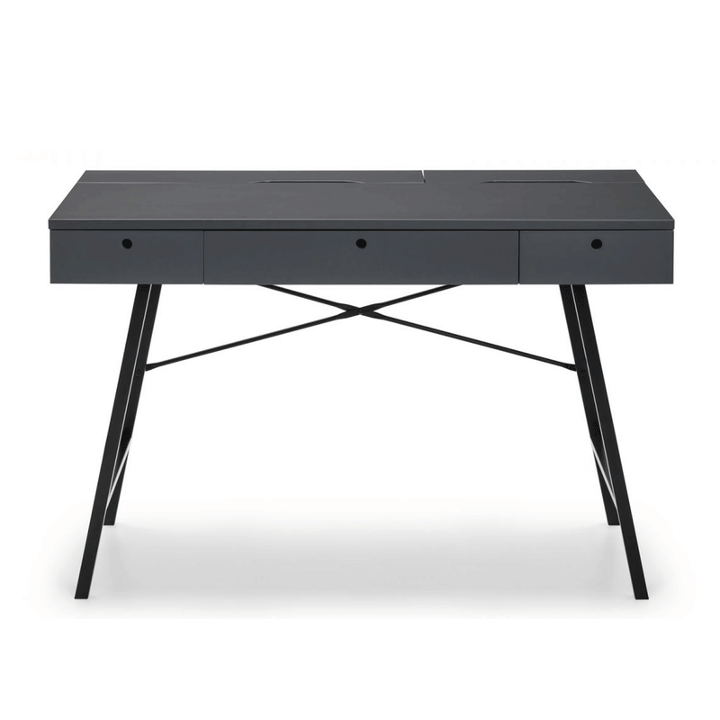 Trianon 3 Drawers & 3 Compartments Desk by Lavishway | Reclaimed Wood Desks-60655