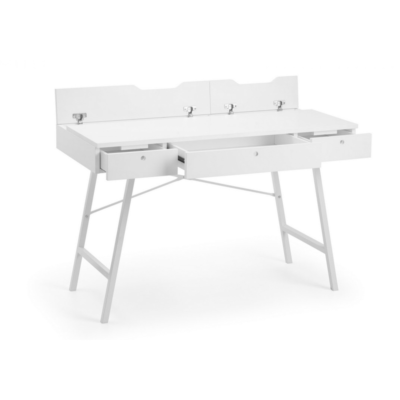 Trianon 3 Drawers & 3 Compartments Desk by Lavishway | Reclaimed Wood Desks-60656