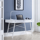 Trianon 3 Drawers & 3 Compartments Desk by Lavishway | Reclaimed Wood Desks-60651