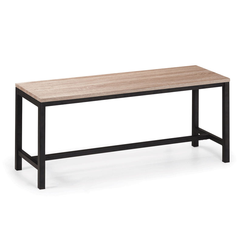 Tribeca Sonama Oak Finish Seat Dining Bench by Lavishway | Dining Benches-60635