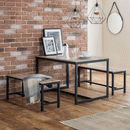 Tribeca Sonama Oak Finish Seat Dining Bench by Lavishway | Dining Benches-60634