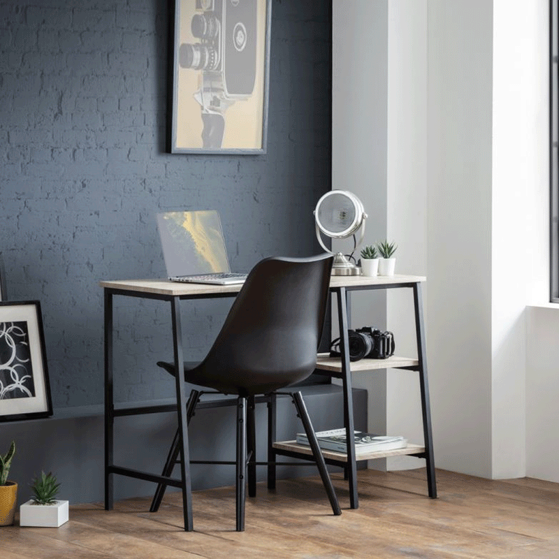 Tribeca Sonama Oak Finish Top Desk by Lavishway | Reclaimed Wood Desks-60620