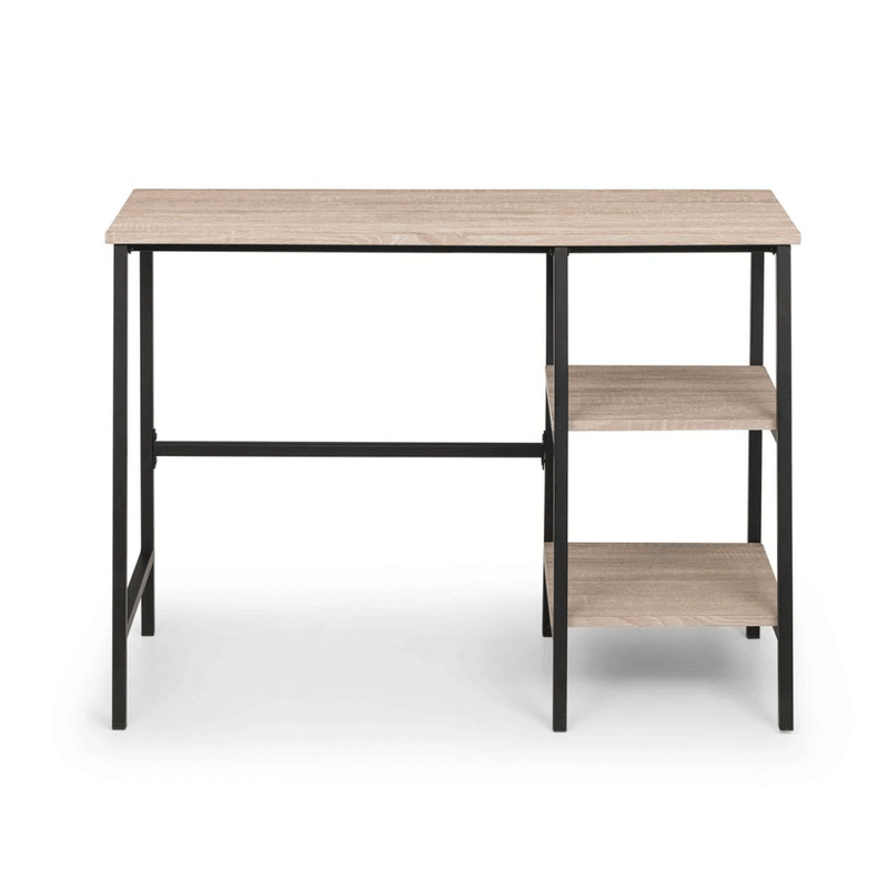 Tribeca Sonama Oak Finish Top Desk by Lavishway | Reclaimed Wood Desks-60623