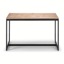 Tribeca Sonama Oak Finish Top Dining Table by Lavishway | Dining Tables-60594