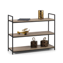 Tribeca Sonama Oak Finish Low Bookcase by Lavishway | Book Shelves and Cabinets-60590