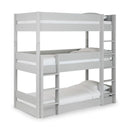 Trio Contemporary Solid Pine Wood Bunk Bed by Lavishway | Wooden Beds-60601