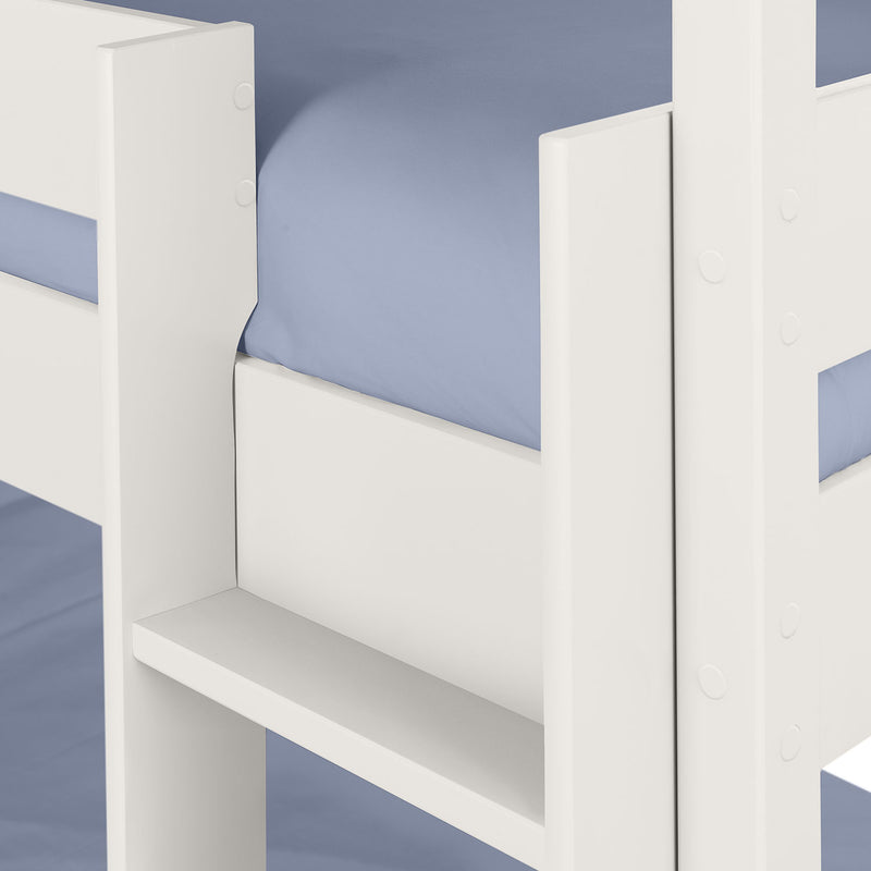 Trio Contemporary Solid Pine Wood Bunk Bed by Lavishway | Wooden Beds-60615