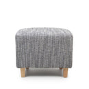 Contemporary Tub Tweed Chair & Stool Set by Lavishway | Bedroom Chairs-27302
