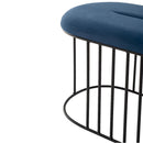 Turin Velvet Fabric Upholstery Bench by Lavishway | Benches & Storage Benches-23626