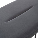 Turin Velvet Fabric Upholstery Bench by Lavishway | Benches & Storage Benches-23622