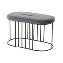 Turin Velvet Fabric Upholstery Bench by Lavishway | Benches & Storage Benches-23620