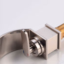 C Shaped Copper Waterfall Bathroom Tap by Lavishway | Bathroom Faucet-49224