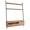 Swellegant Oak Bookcase and TV Unit by Lavishway | TV Units Cabinets-36619
