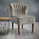 Bella Upholstered Velvet Occasional Chair by Lavishway | Bedroom Chairs-37854