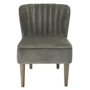 Bella Upholstered Velvet Occasional Chair by Lavishway | Bedroom Chairs-37855