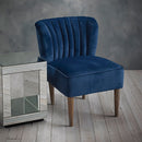 Bella Upholstered Velvet Occasional Chair by Lavishway | Bedroom Chairs-37851