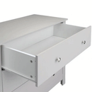 Florence Soft Grey Wooden 3 Drawers Chest by Lavishway | Chest Of Drawers-45494