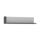 Lyon Platinum and Light Grey Wall Shelf by Lavishway | Book Shelves and Cabinets-29970