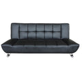 Vogue Upholstered Faux Leather Sofa Bed by Lavishway | Sofa Beds-37772