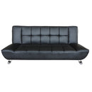Vogue Upholstered Faux Leather Sofa Bed by Lavishway | Sofa Beds-37772