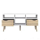 Oslo 2 Drawers 4 Shelves TV Unit by Lavishway | TV Units Cabinets-41812