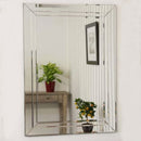 Venetian Glass Double Edged Wall Mirror by Lavishway | Wall Mirrors-41654