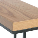 Swellegant Industrial Oak Finish Sofa Table by Lavishway | Side Tables-32389