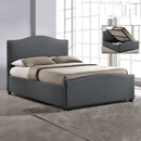 Brunswick Fabric Ottoman Bed With Side Lift by Lavishway | Ottoman Beds-35813
