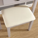 Set of Stylish Dressing Table in Grey by Lavishway | Dressing Tables-38721