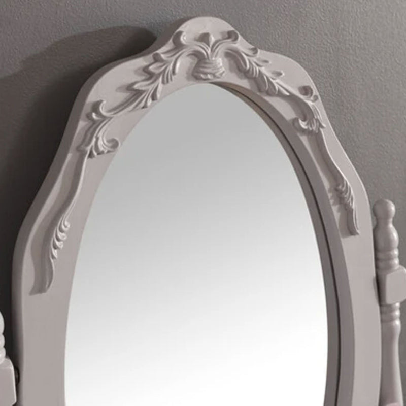 Set of Stylish Dressing Table in Grey by Lavishway | Dressing Tables-38718