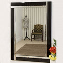 Modern Black Silver Large Mirror by Lavishway | Wall Mirrors-41672