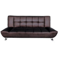 Vogue Upholstered Faux Leather Sofa Bed by Lavishway | Sofa Beds-37771