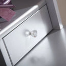 Set of Stylish Dressing Table in Silver by Lavishway | Dressing Tables-38712