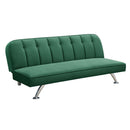 Brighton Crushed Velvet Upholstered Sofa Bed by Lavishway | Velvet Sofa-37833