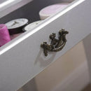 Set of Stylish Dressing Table in Silver by Lavishway | Dressing Tables-38711