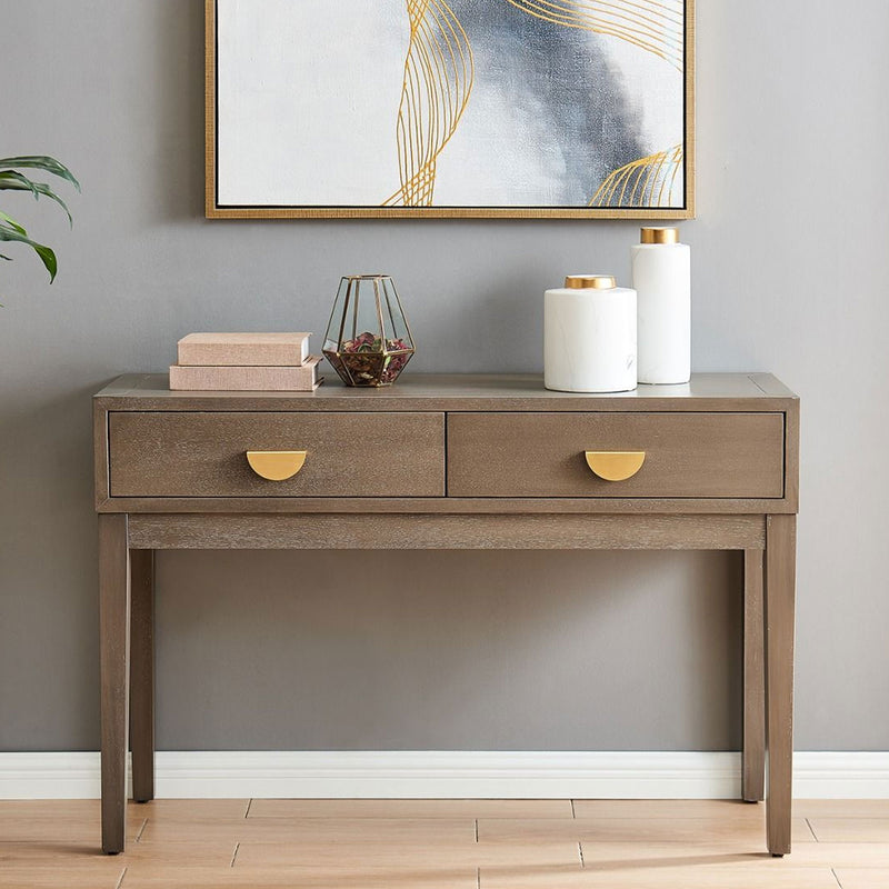 Valencia 2 Drawers Console Table by Lavishway | Hallway Console Table-23584