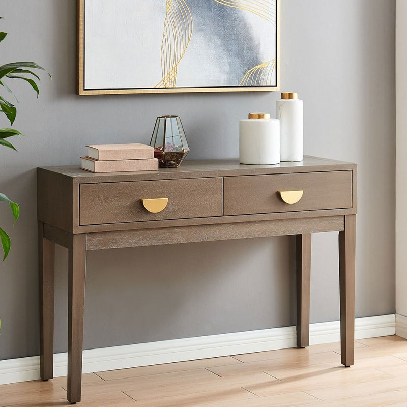 Valencia 2 Drawers Console Table by Lavishway | Hallway Console Table-23583